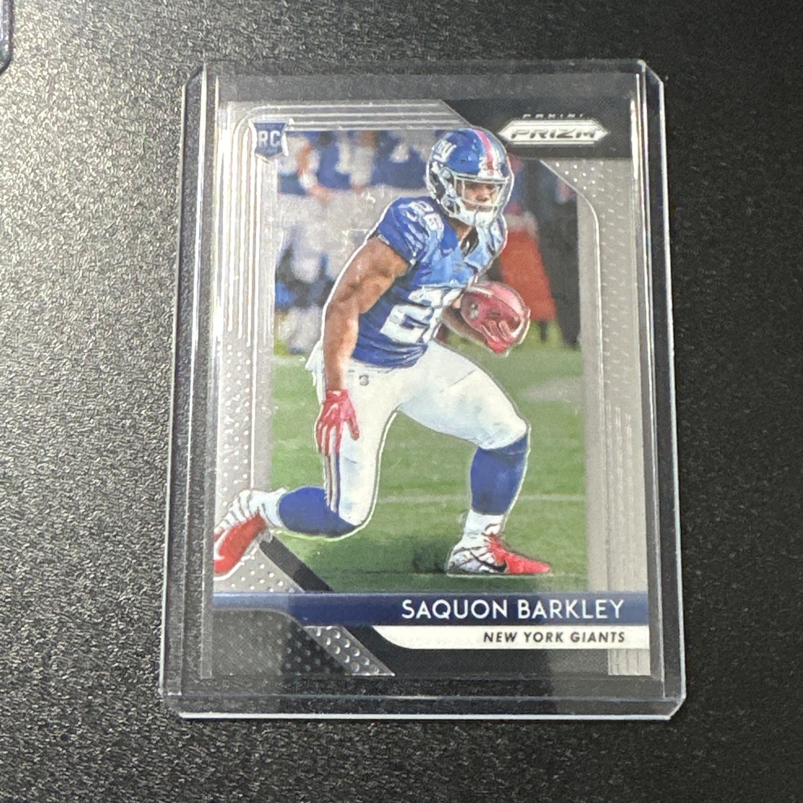 2018 Prizm Saquon Barkley Base #202 RC 2018 Prizm Saquon Barkley Base #202 RC