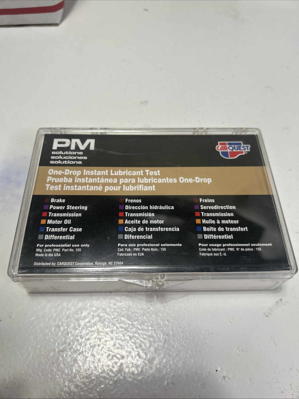 Pm Solutions Car Quest One Drop Instant Lubricant Test Bulk