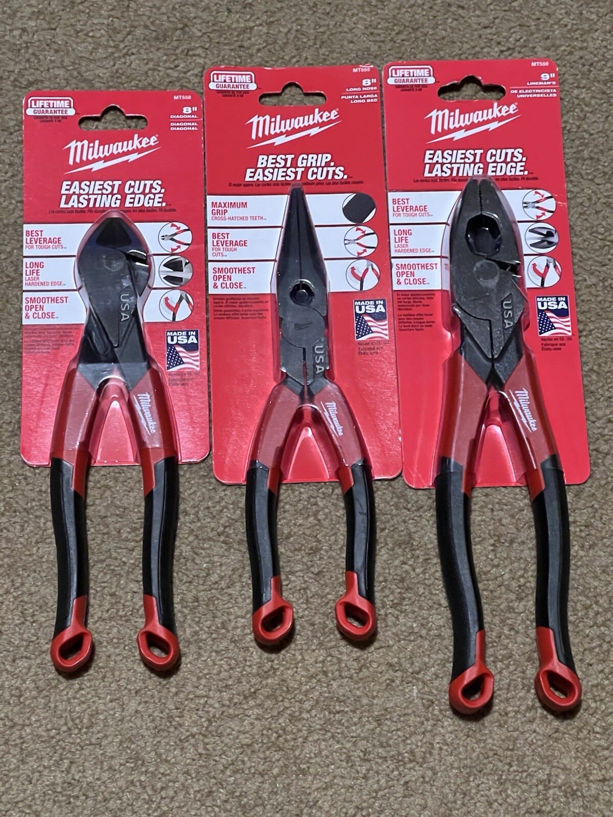 1 ea Milwaukee MT550 9\