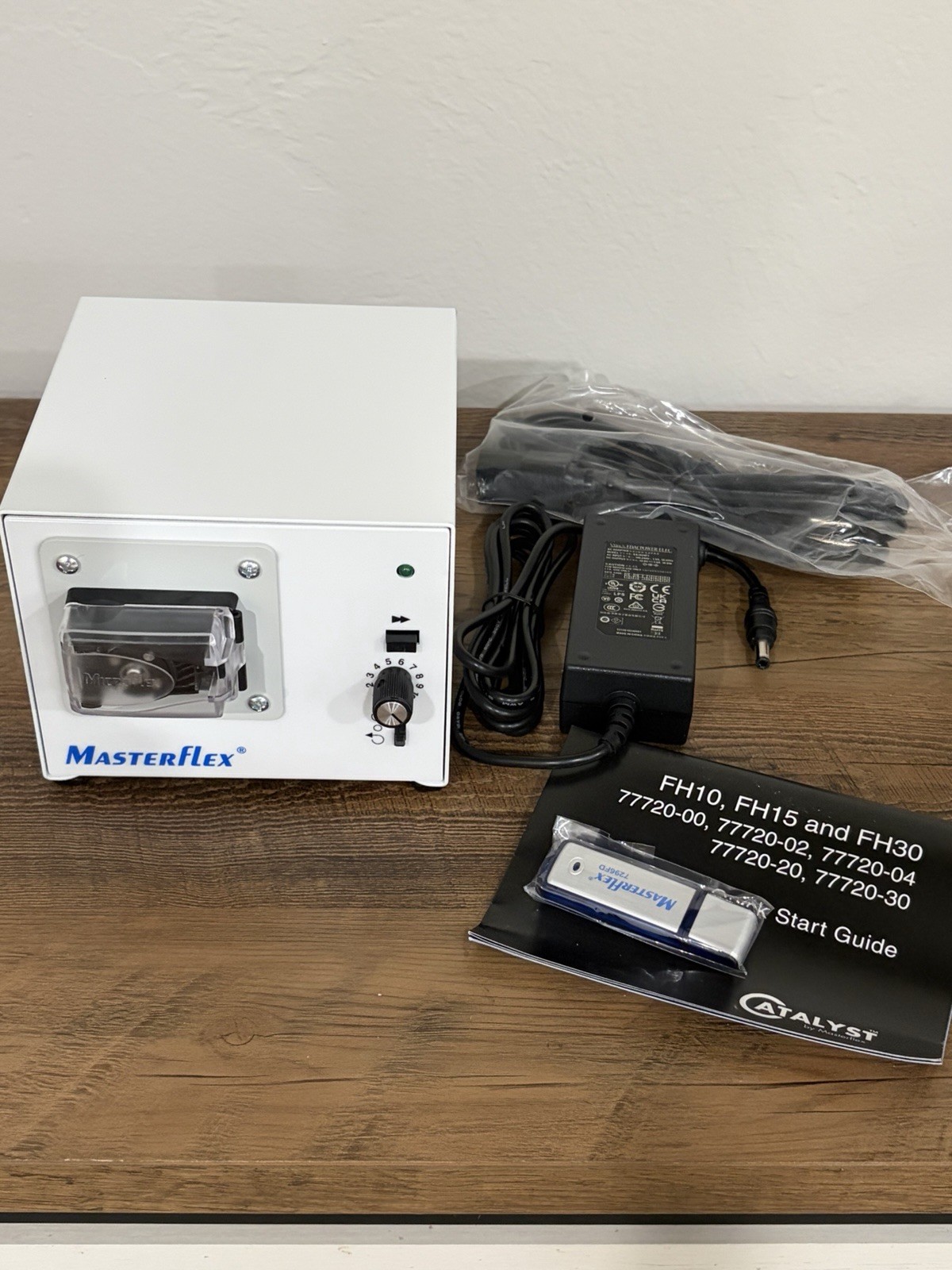 Masterflex 77122-32 Microflex Single-Channel Peristaltic Pump, 13–80 RPM New