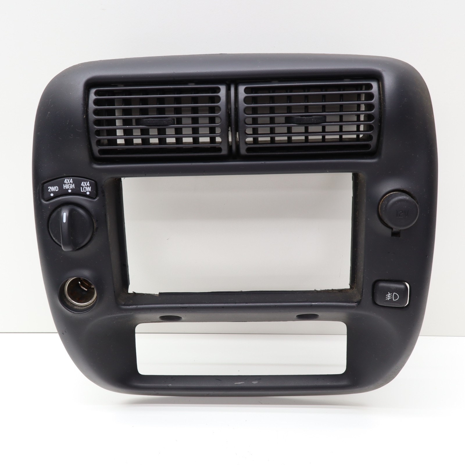 1995-2003 Ford Ranger Black Radio Bezel Vent Fog Light Switch 4wd F67B-10045A98D 1995-2003 Ford Ranger Black Radio Bezel Vent Fog Light Switch 4wd F67B-10045A98D