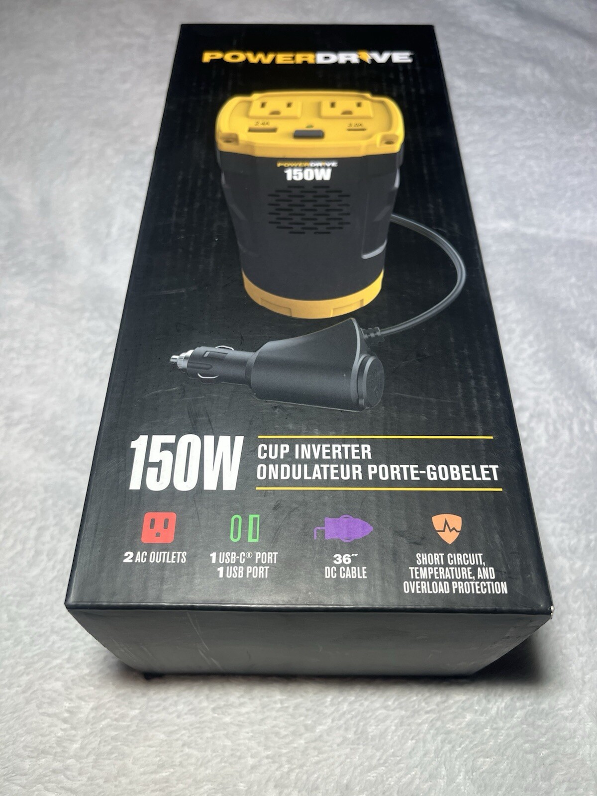 Powerdrive PWD150C 150 Watt Cup Inverter