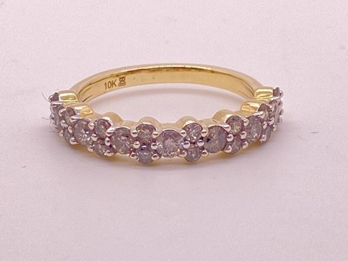 Lady\'s Diamond Fashion Ring Band 23 Diamonds .53 Carat T.W. 10K Yell (SS2111713)
