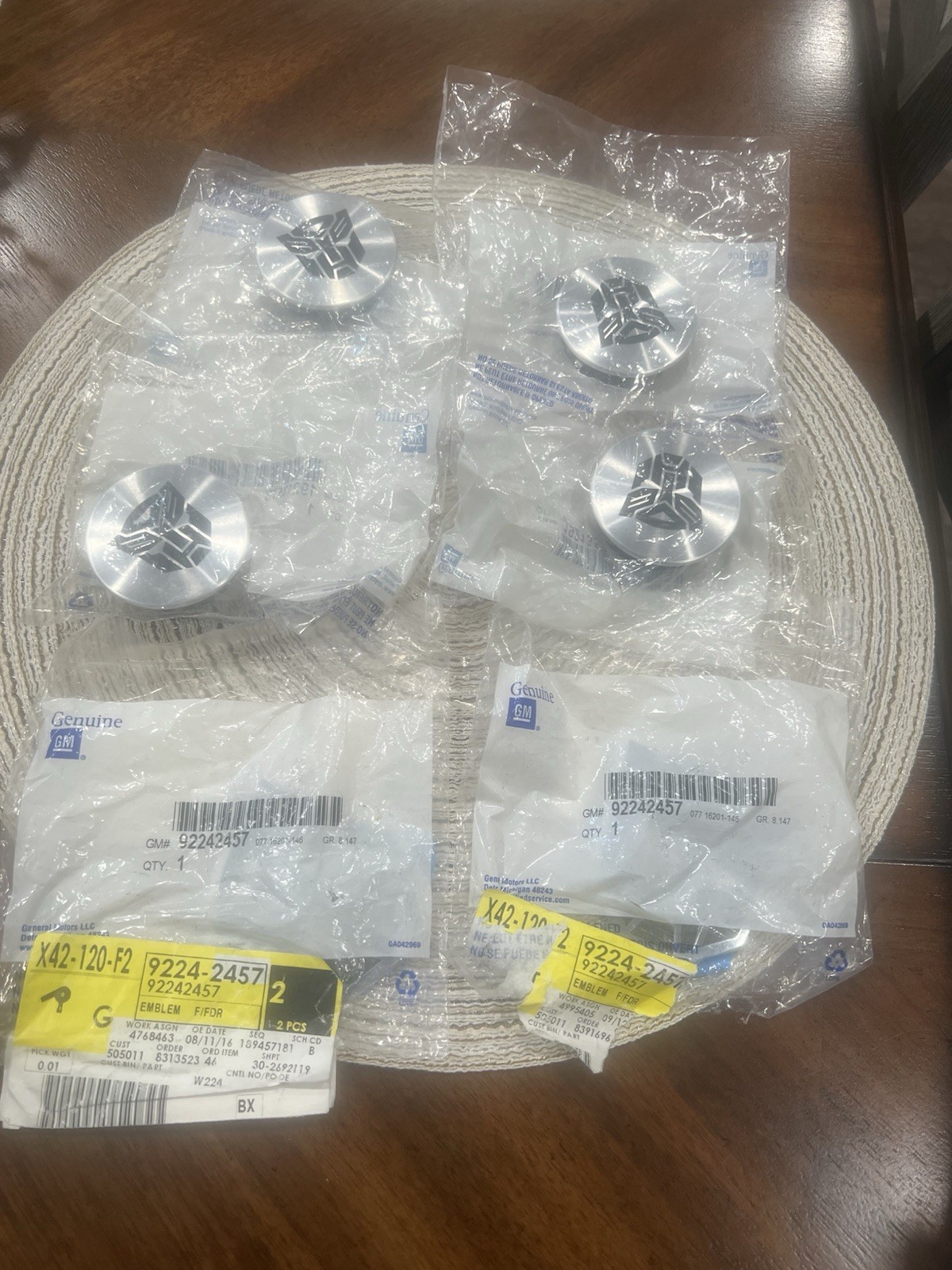 Gm Camaro Transformers Factory Sealed Set for 2010-2013 Chevy Camaro Gm Camaro Transformers Factory Sealed Set for 2010-2013 Chevy Camaro
