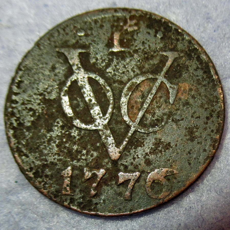 1776 Magic Keydate Date of Independence Colonial New York Penny Gelderland Cer