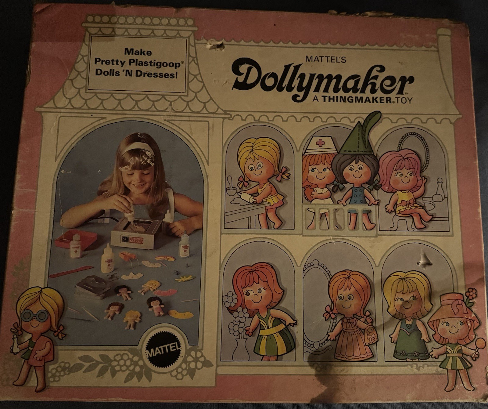 Vintage Mattel\'s Dollymaker A Thingmaker Toy 1969 Vintage Mattel\'s Dollymaker A Thingmaker Toy 1969