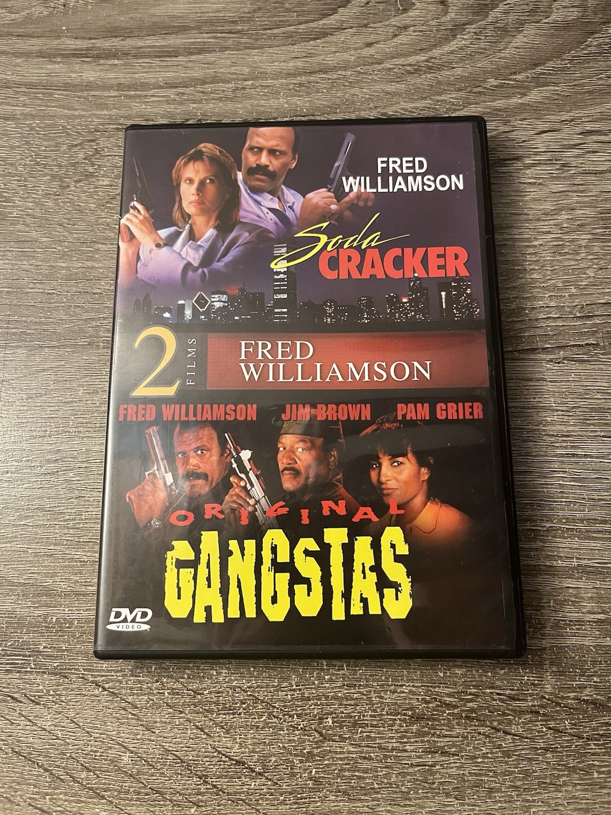 Fred Williamson Double Feature: Original Gangstas / Soda Cracker DVD 2012 Tested Fred Williamson Double Feature: Original Gangstas / Soda Cracker DVD 2012 Tested