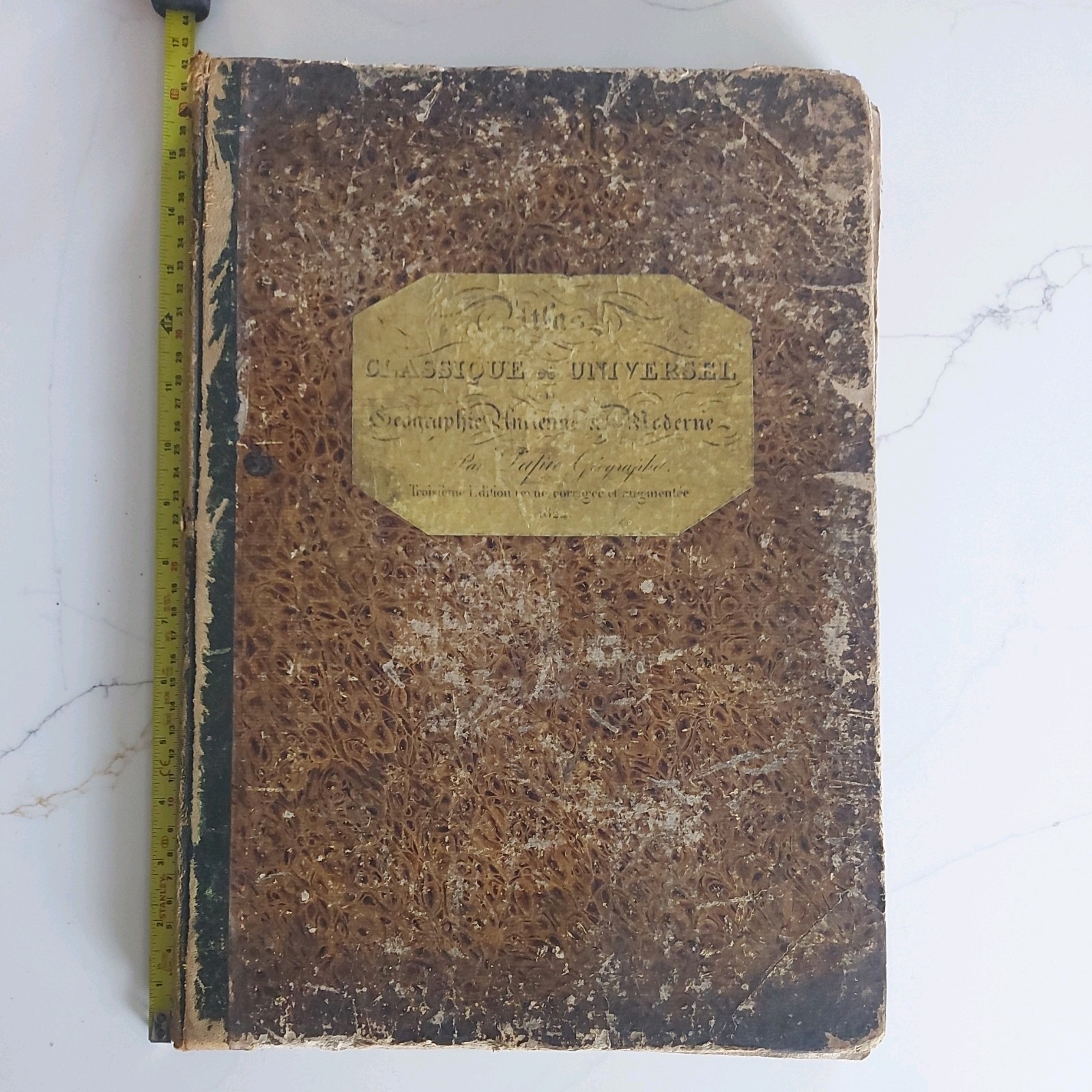 ATLAS De Géographie Aucienne Et Moderne 1824 Antique French Atlas Par M Lapie 