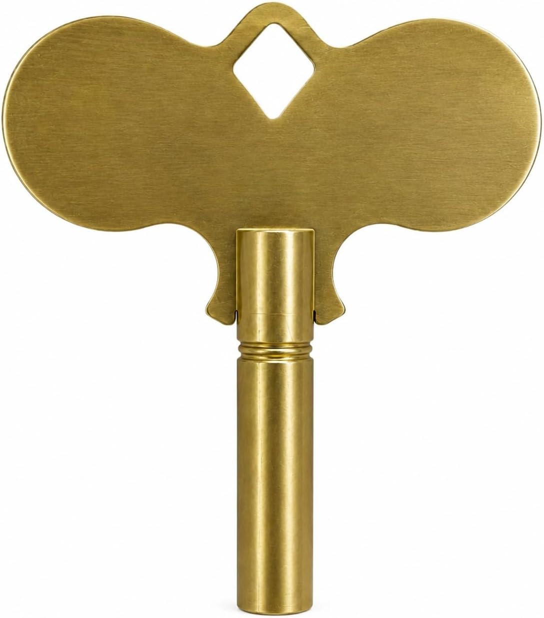Early Chelsea Brass Clock Winding Key for Marine Ship Clocks, Size #5 Early Chelsea Brass Clock Winding Key for Marine Ship Clocks, Size #5