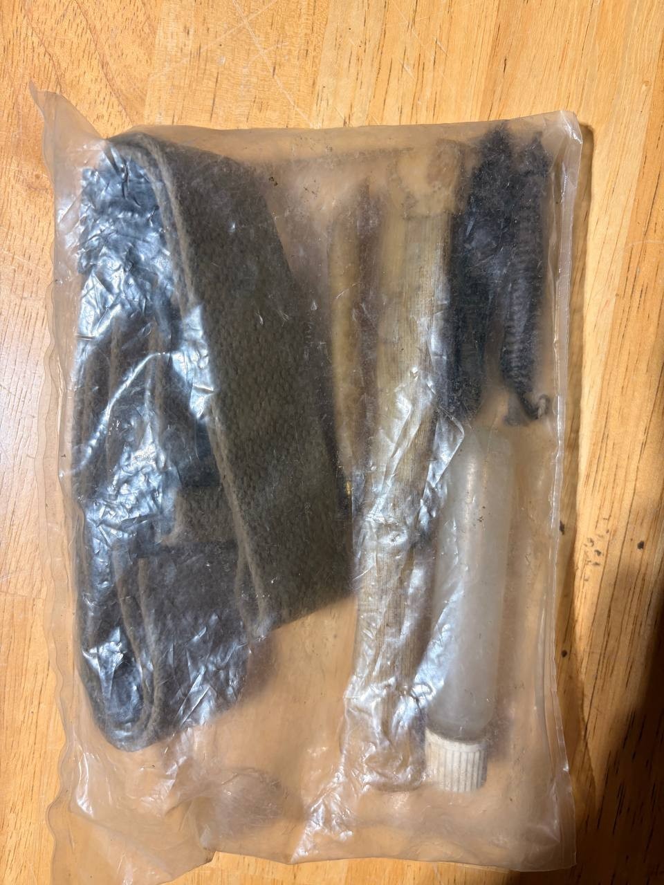 Vintage USGI Military Rifle Cleaning Kit OD Web Sling Surplus NOS Sealed
