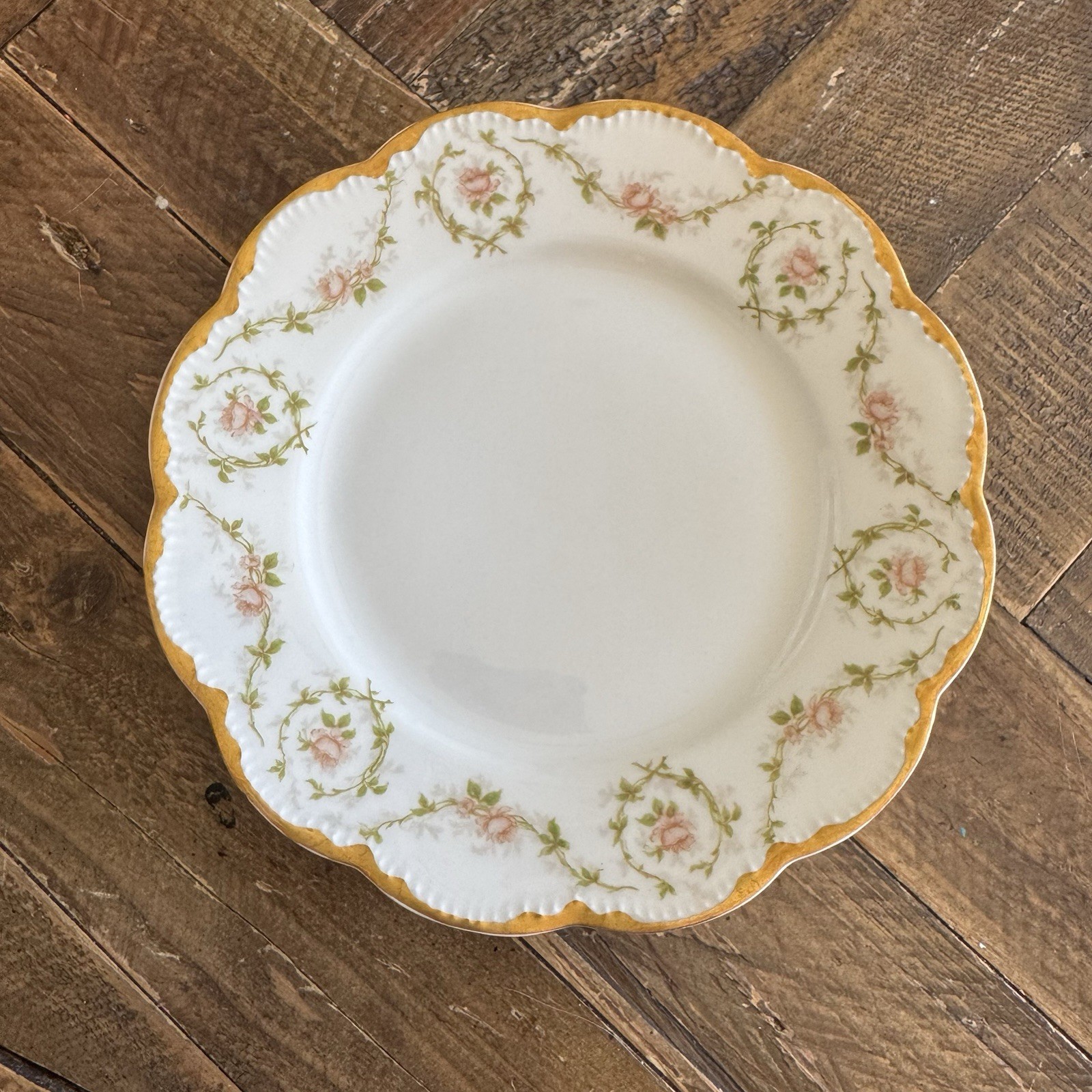 Vintage Theodore Haviland  Schleiger 291 Limoges Salad Dessert Plates