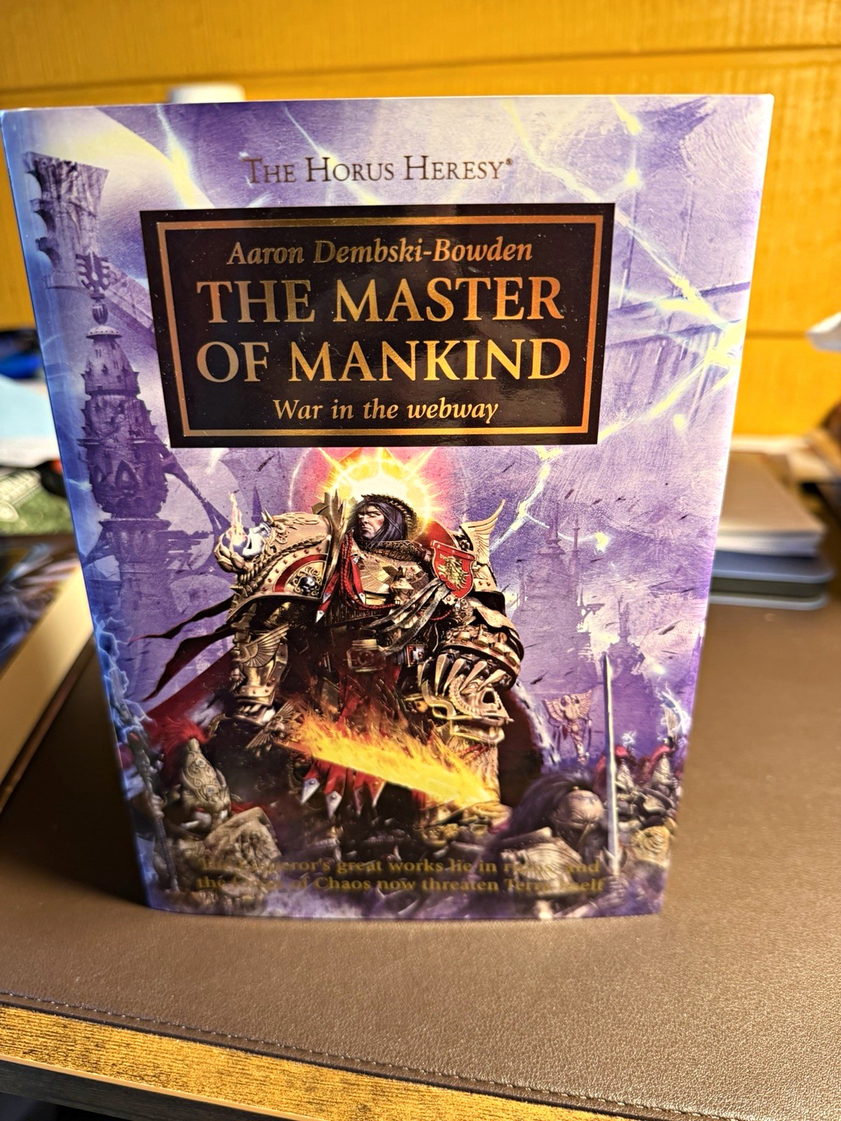 Warhammer The Horus Heresy: The Master of Mankind by Aaron Dembski-Bowden HC