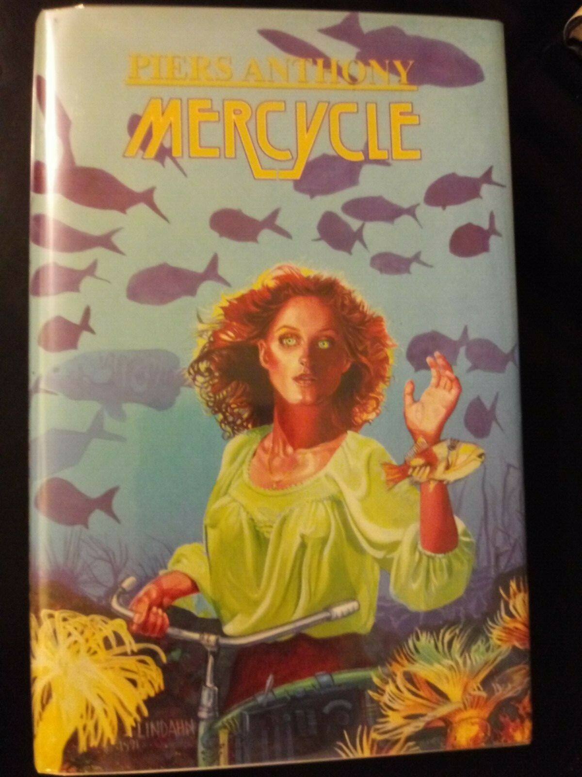 Mercycle by Piers Anthony 1991 HCDJ First Edition