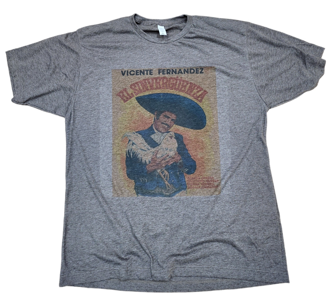 Vicente Fernandez Graphic Design T-shirt Retro Vintage Soft Style Gift Idea