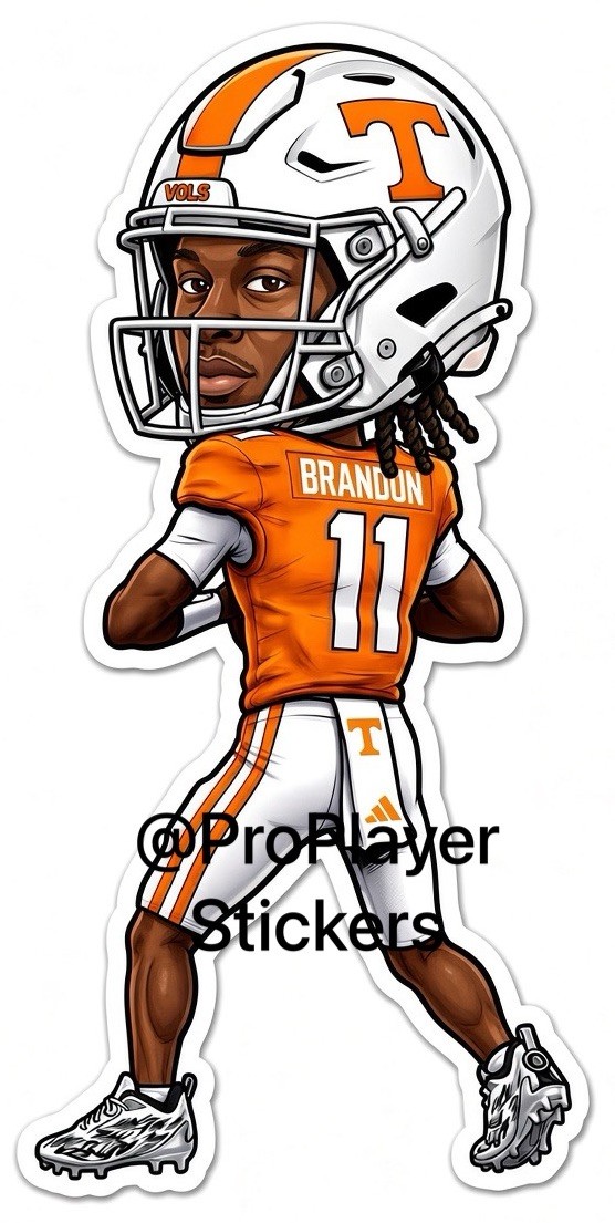 🏈 Tennessee Vols “Faizon Brandon” Sticker 🏈 🏈 Tennessee Vols “Faizon Brandon” Sticker 🏈