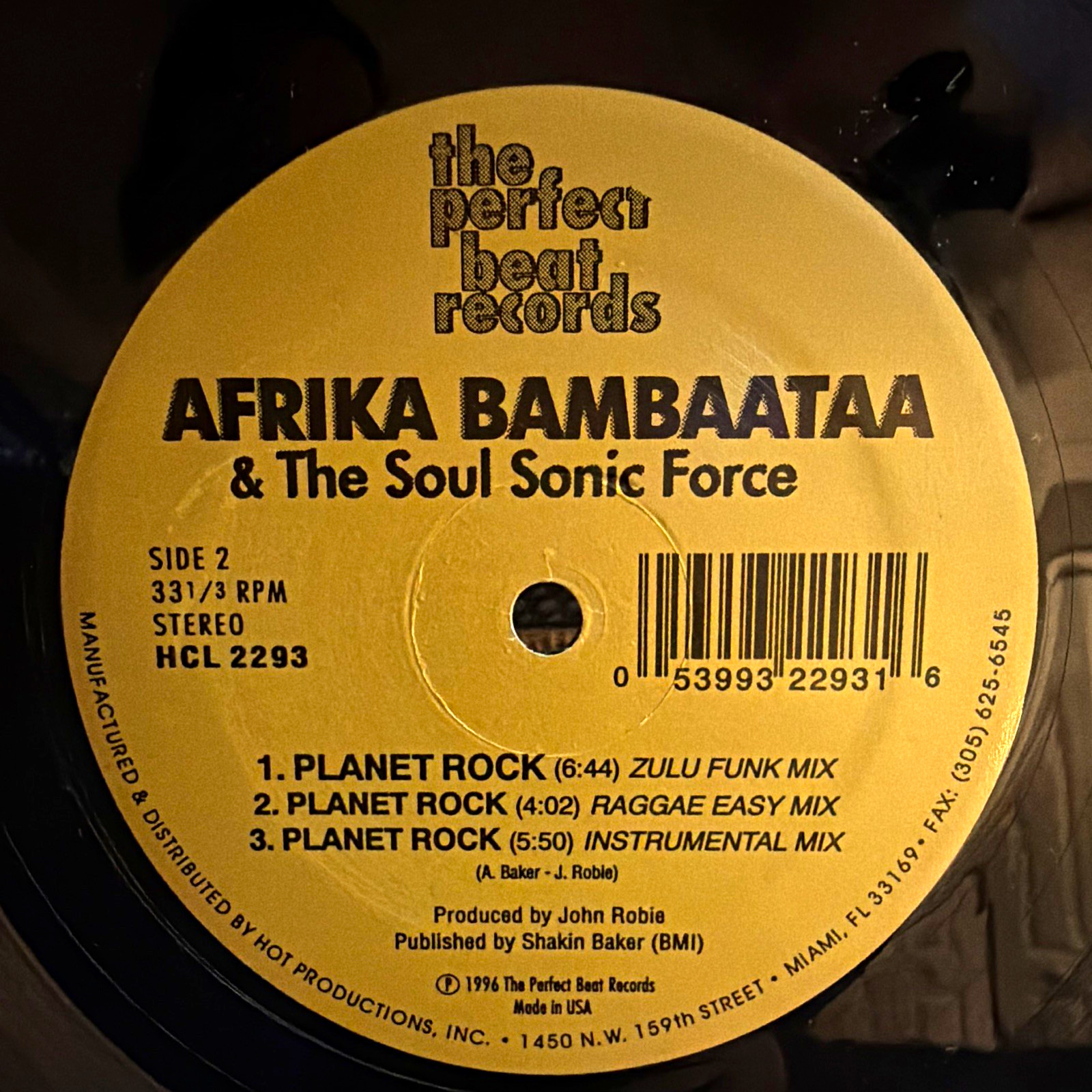Afrika Bambaataa & The Soul Sonic Force Planet Rock 12 Afrika Bambaataa & The Soul Sonic Force Planet Rock 12