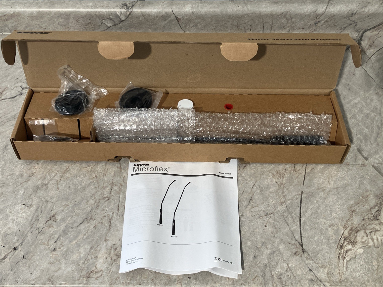 Shure Microflex Gooseneck Microphone MX412/S - Open Box