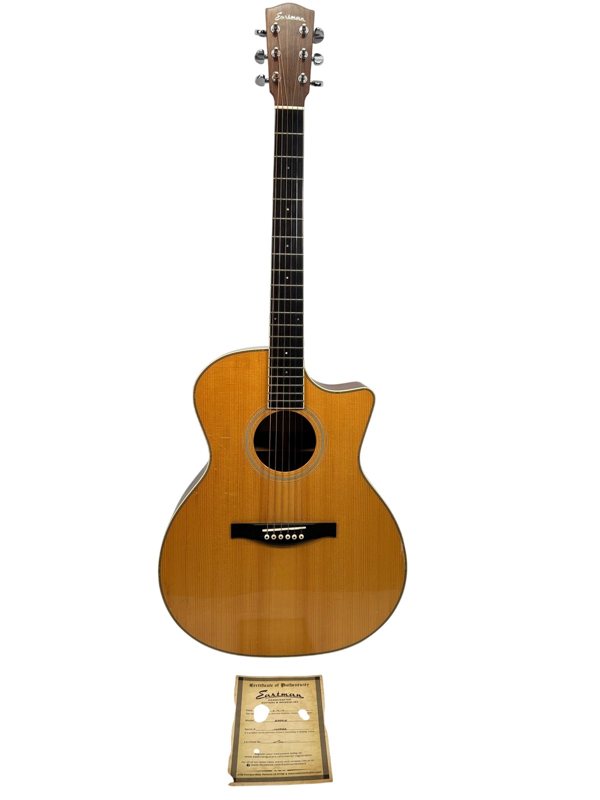 Eastman Guitars AC322CE Grand Auditorium Acoustic-Electric Guitar