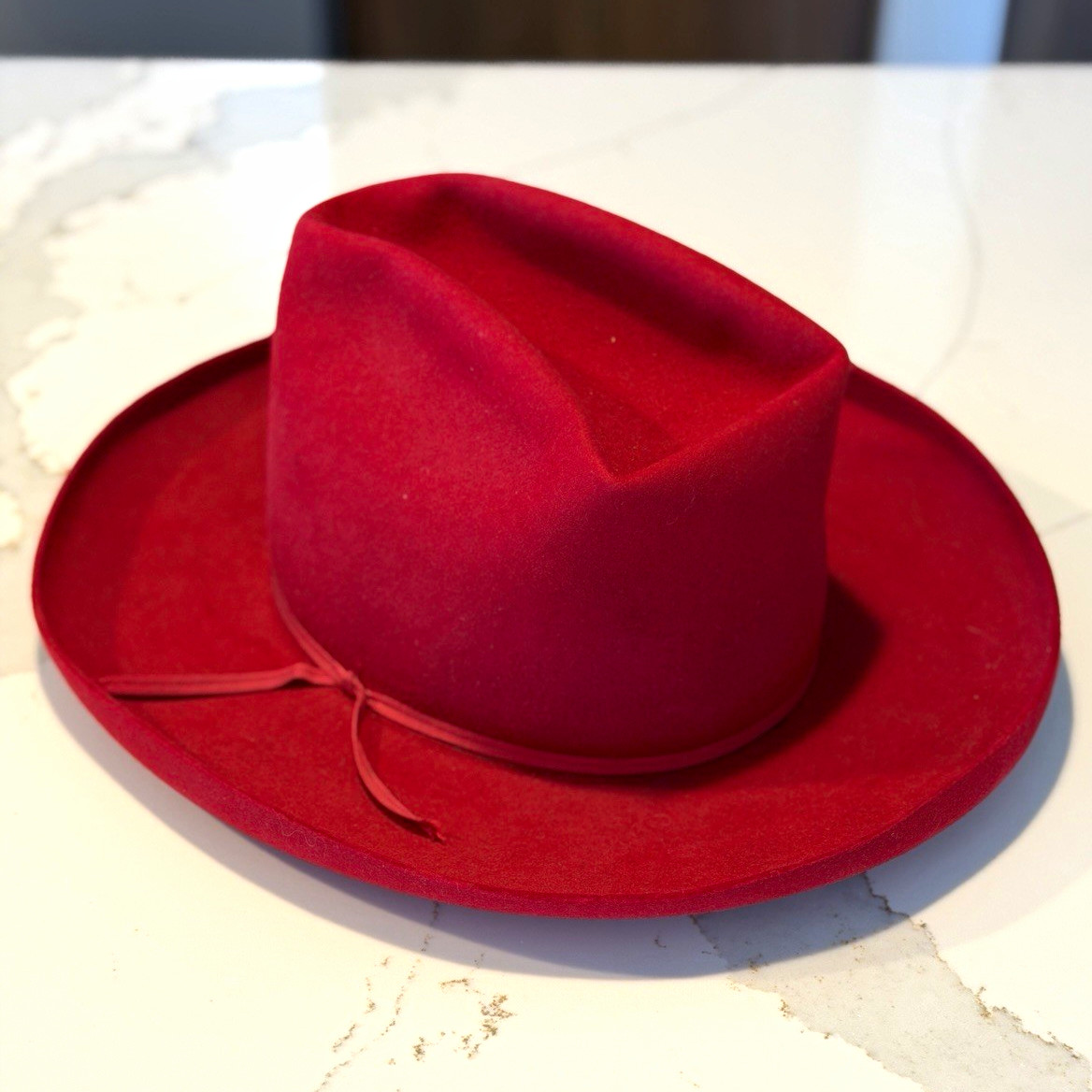 Resistol Self-Conforming XXX Beaver Red Western Cowgirl Hat