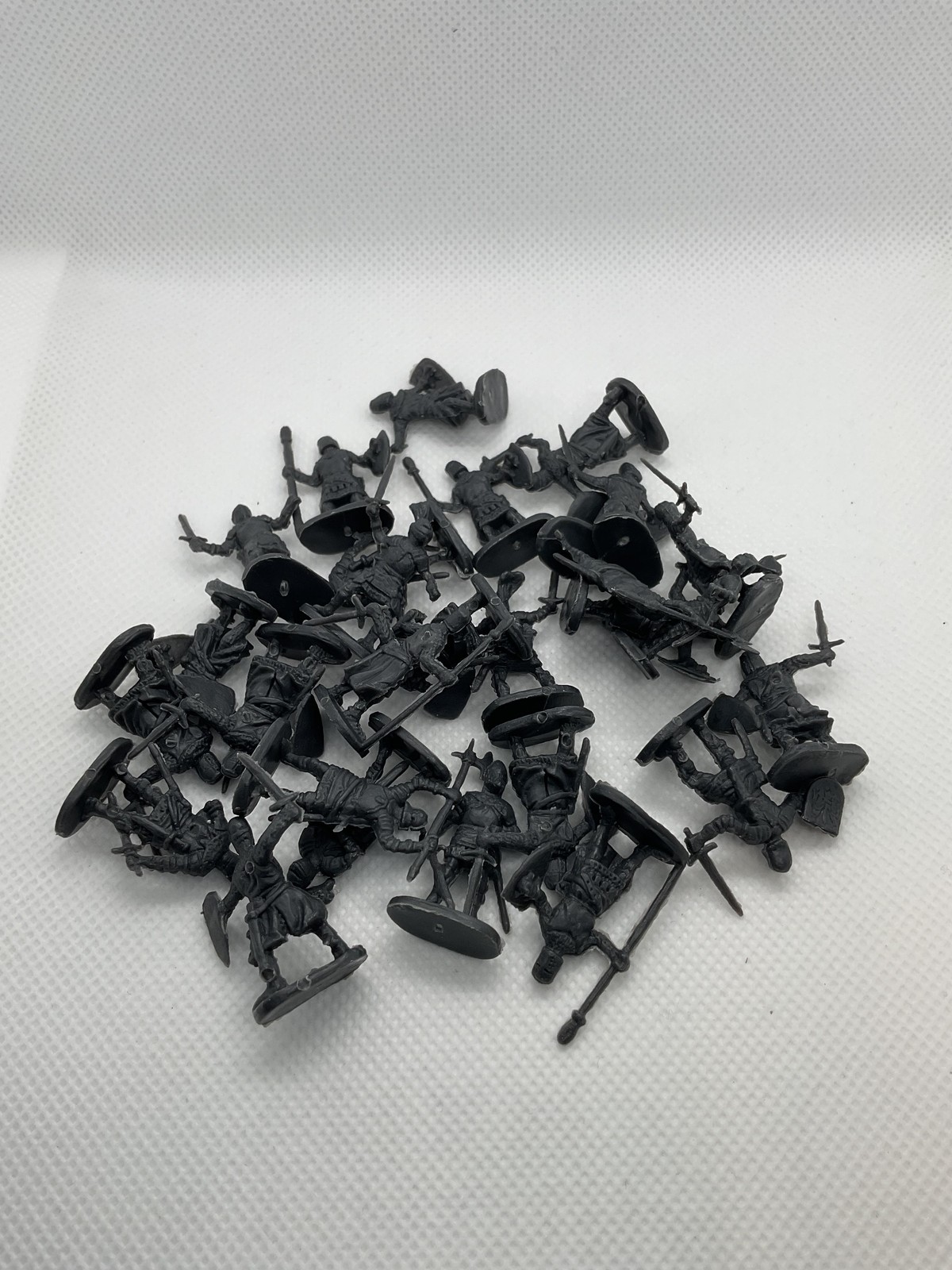 1/72 Plastic Medeival Knight Infantry Figures Lot Miniatures Soldiers Wargame