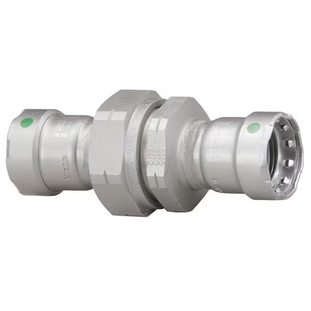 Viega 25725 Strt, Steel, Press-Fit2in, Press-Fit2in