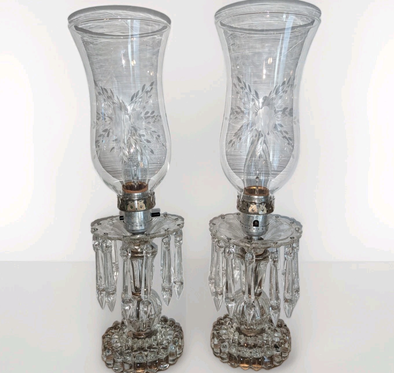 PAIR Antique 15\