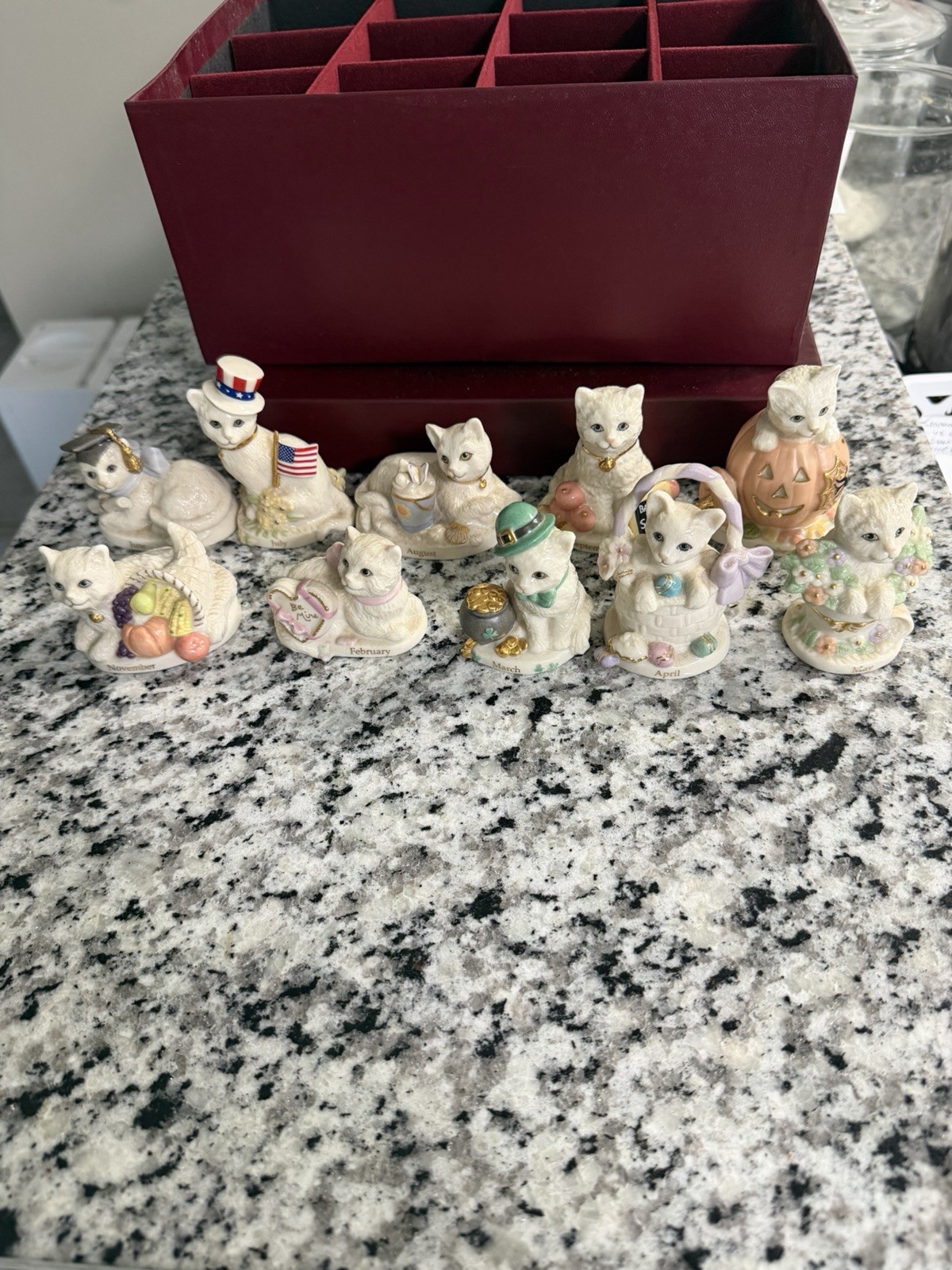 Vintage Lenox Cat Months Set 10 Total Vintage Lenox Cat Months Set 10 Total