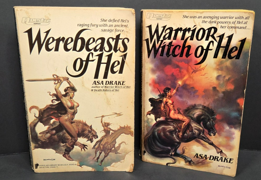 Asa Drake of Hel 2 PB Questar Series Popular 1986 Fantasy Novels Asa Drake of Hel 2 PB Questar Series Popular 1986 Fantasy Novels