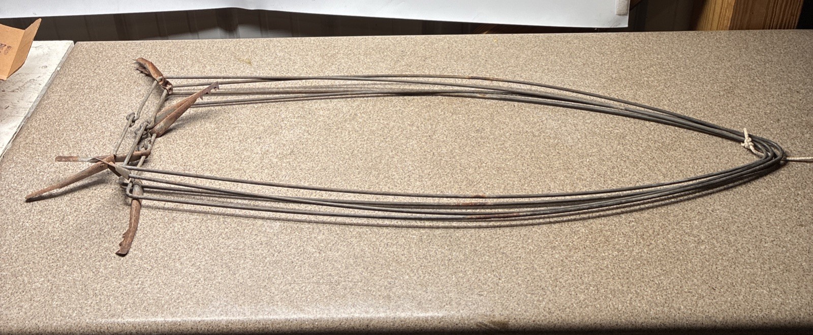 4 VTG METAL NEWHOUSE CO. Animal Tanning Hide Fur Stretcher 1930\'S 1960\'S RARE