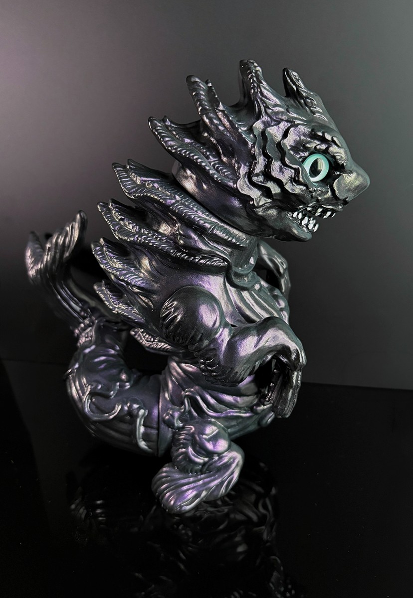 Candie Bolton x Wonder Goblin Vinyl Sofubi Figure Bake Zame Black Pearl