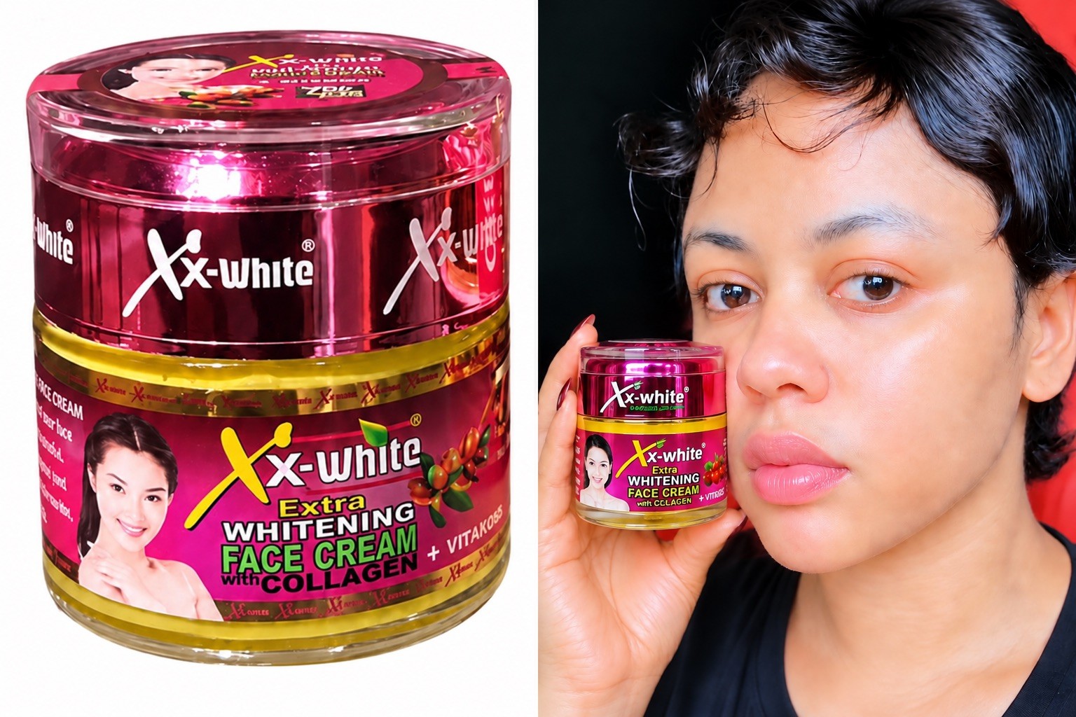 XX-White Collagen Face Cream – Brightening & Even Tone – Original 💯 👌