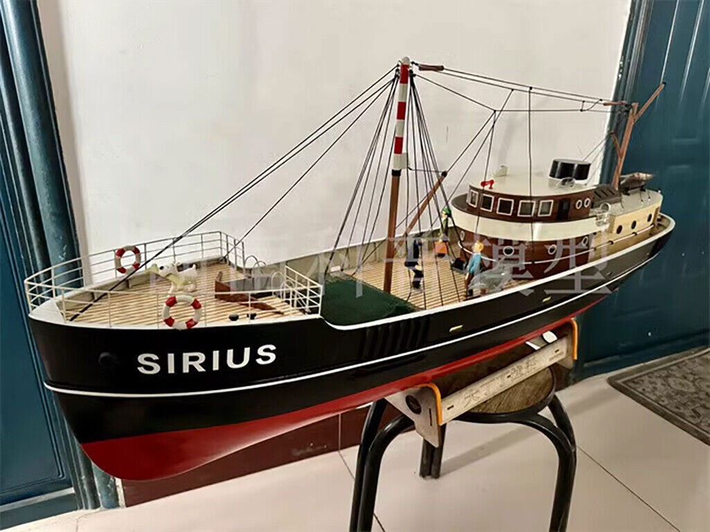 1:35 1.2M Sirius The Adventures Of Tintin Handmade Wooden Ship Model Kit