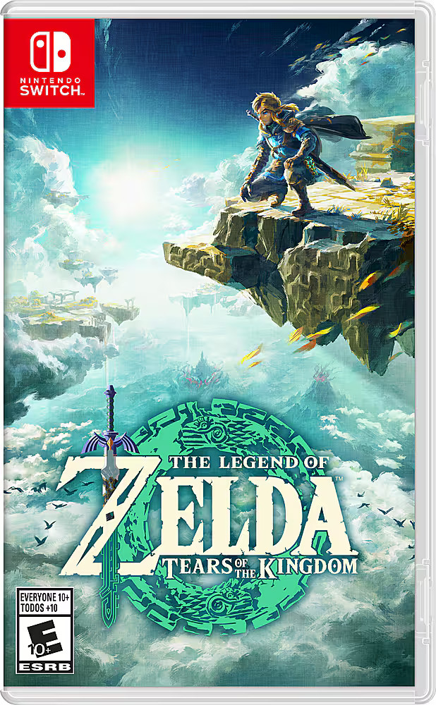 The Legend of Zelda: Tears of the Kingdom Standard Edition - Nintendo Switch ...