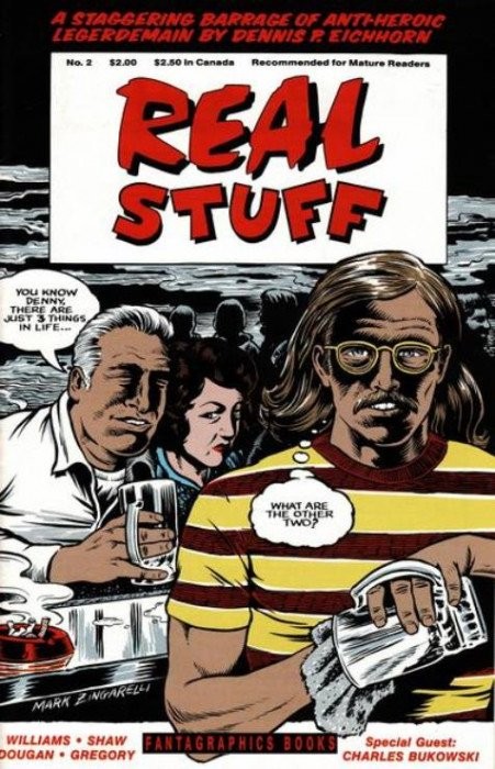 Real Stuff #2 VF/NM; Fantagraphics | w/Bag+Board