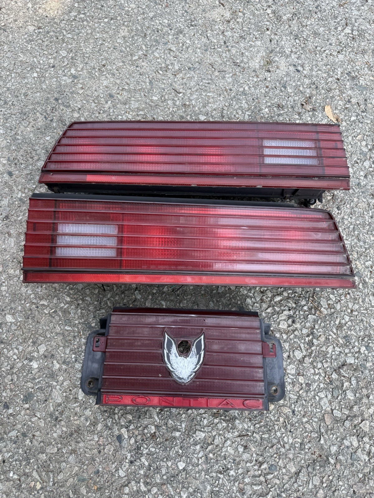 1982-84 Pontiac Trans Am Taillights Brake Lamps Tail Lights