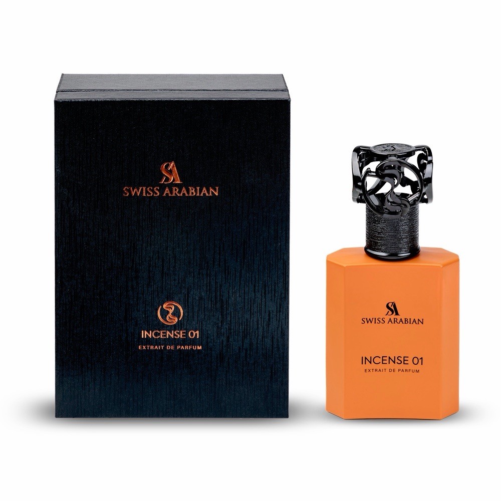 SWISS ARABIAN | INCENSE 01 | PERFUME | 50ML | BRAND NEW | 100% ORGINAL