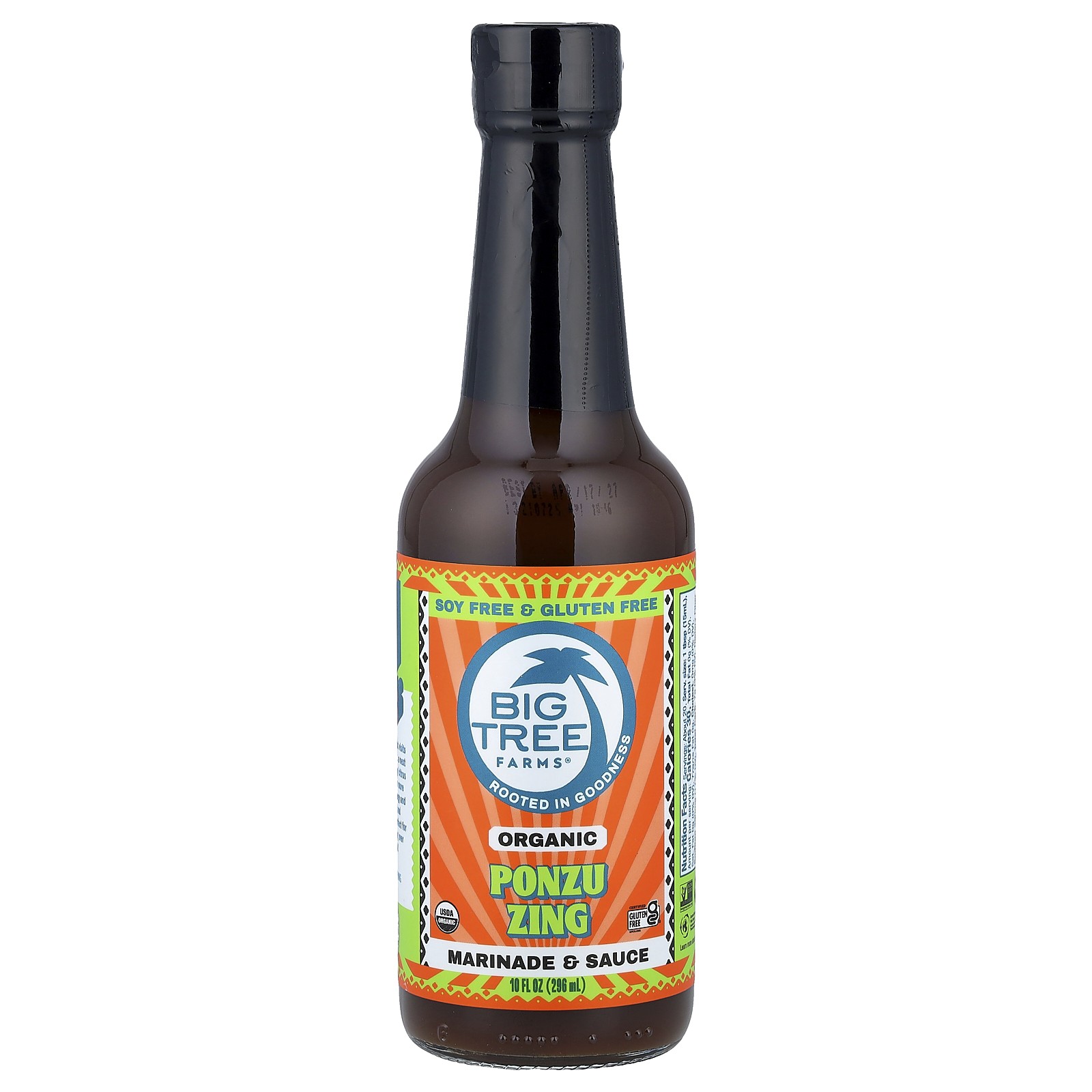 Organic Ponzu Zing, Marinade & Sauce, 10 fl oz (296 ml)