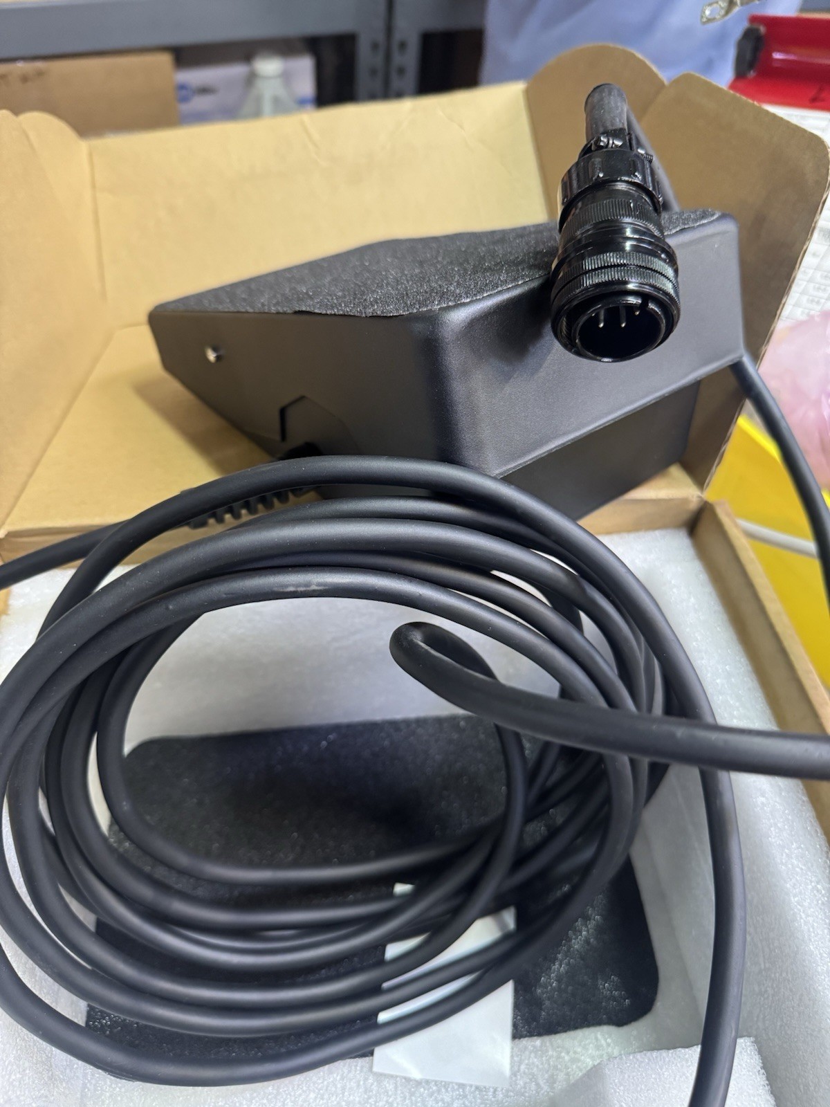 1000LIB K870 Foot Control for Lincoln With 6 Pin Receptacle-  6 Pin Plug