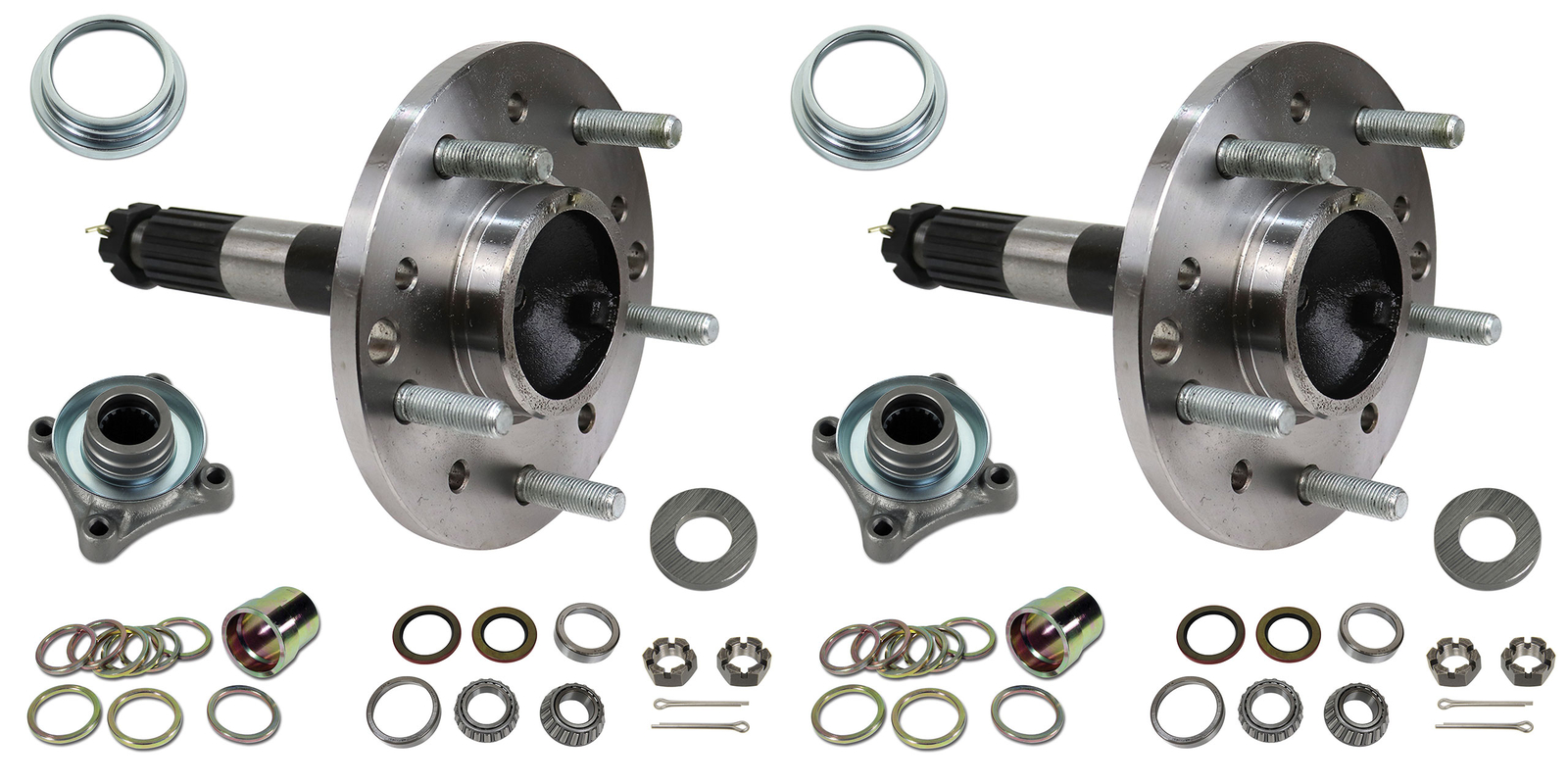 Rear Spindle Refresh Kit W/Spindles/Bearings/Shims/Seals for 1965-1982 Corvette Rear Spindle Refresh Kit W/Spindles/Bearings/Shims/Seals for 1965-1982 Corvette