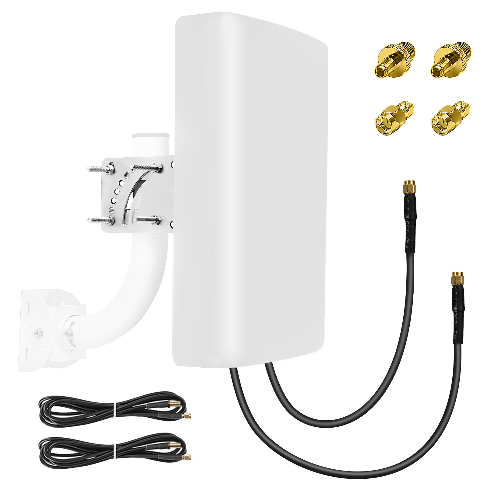 Maswell 4G LTE 5G 2X2 MIMO Antenna Booster 10dBi 700-3800MHz TMobile Verizon ATT