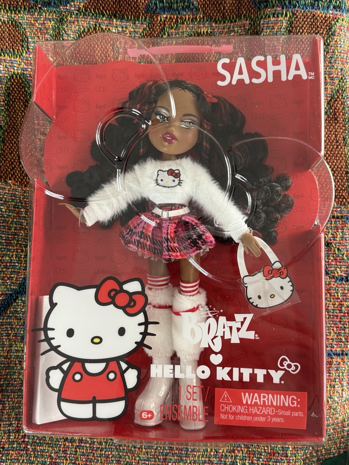 Bratz Hello Kitty Sasha 10in Fashion Doll w/ Purse & Accessories Unopened