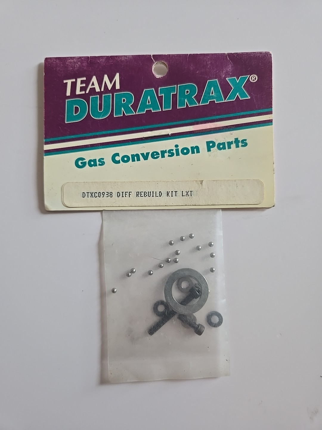 Vintage Team Duratrax RC Gas Conversion Parts DTXC0938 Diff Rebuild Kit LXT Vintage Team Duratrax RC Gas Conversion Parts DTXC0938 Diff Rebuild Kit LXT