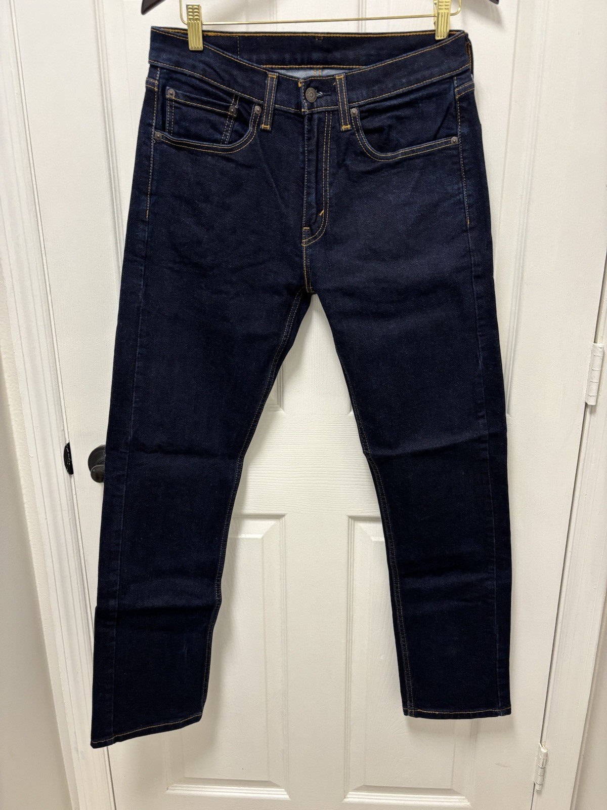 Levi\'s 506 sz 31x32 Straight Fit Jeans dark blue - stretchy Jeans Levi\'s 506 sz 31x32 Straight Fit Jeans dark blue - stretchy Jeans