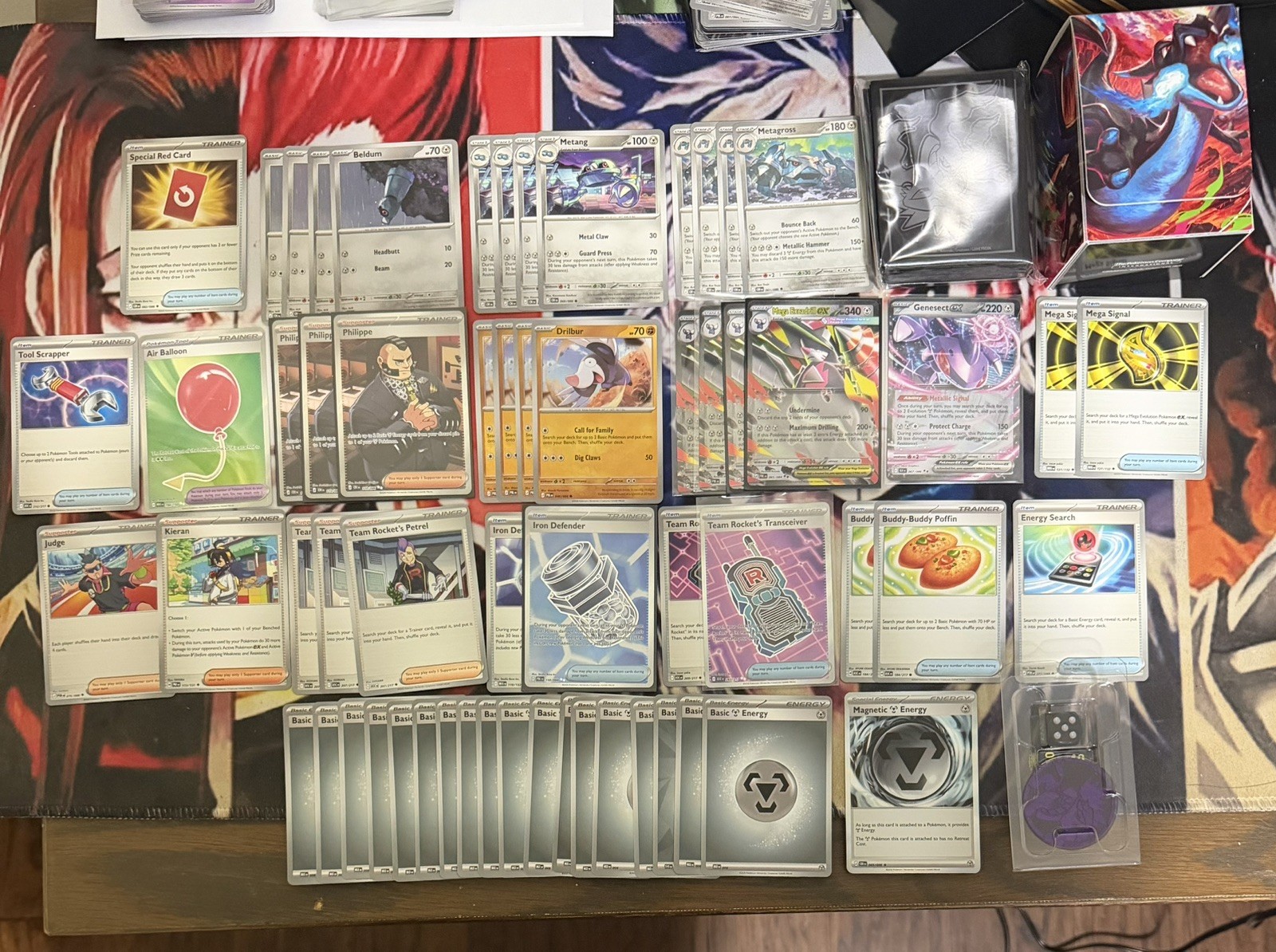 Mega Excadrill Ex & Metagross - Pokémon TCG - OutTheBoxTCG ELITE Custom Build