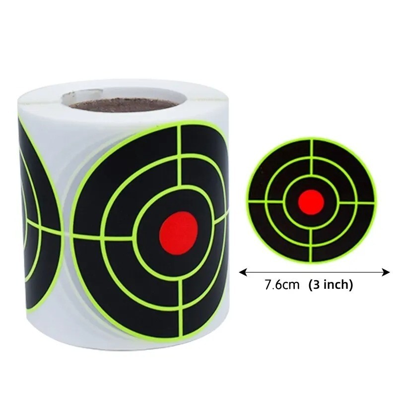 250Pcs Splatter Target Stickers 3