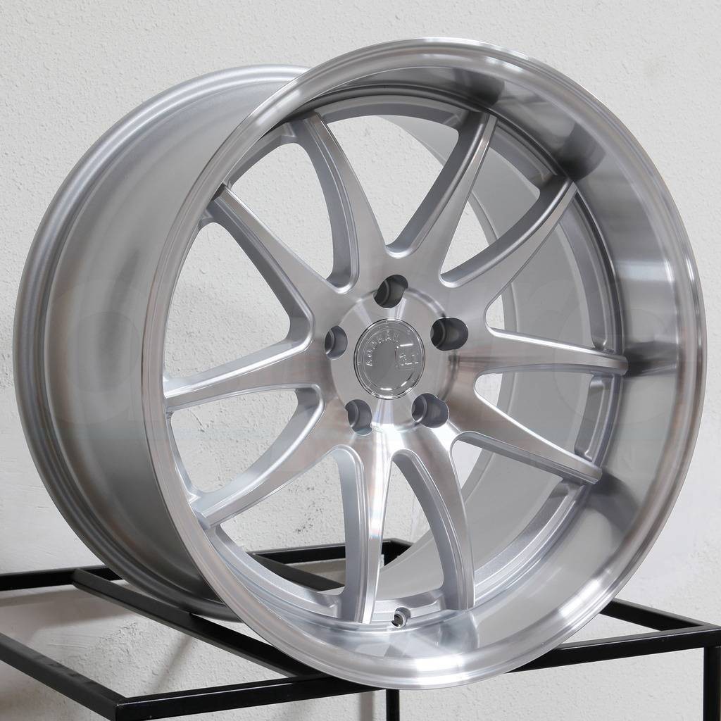 18x9.5/18x10.5 Aodhan DS02 DS2 5x114.3 15/22 Silver Machined Wheels Rims Set(4) 18x9.5/18x10.5 Aodhan DS02 DS2 5x114.3 15/22 Silver Machined Wheels Rims Set(4)