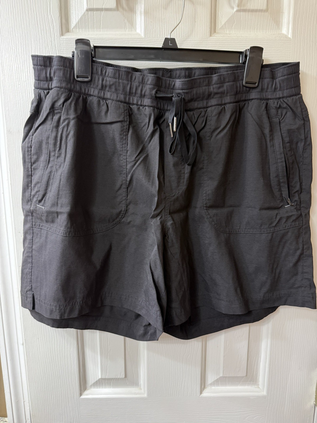 L.L.Bean Women’s Camp Vista Shorts Black XL Excellent Condition