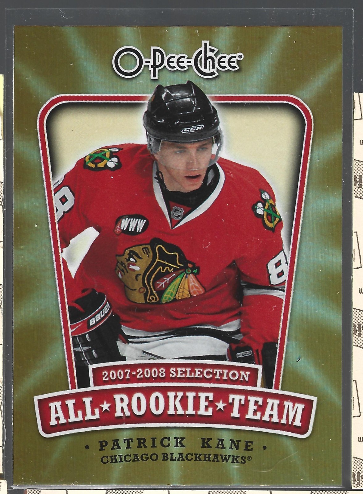 2008-09 O-Pee-Chee - All-Rookie Team Patrick Kane #ART-PK Chicago Blackhawks