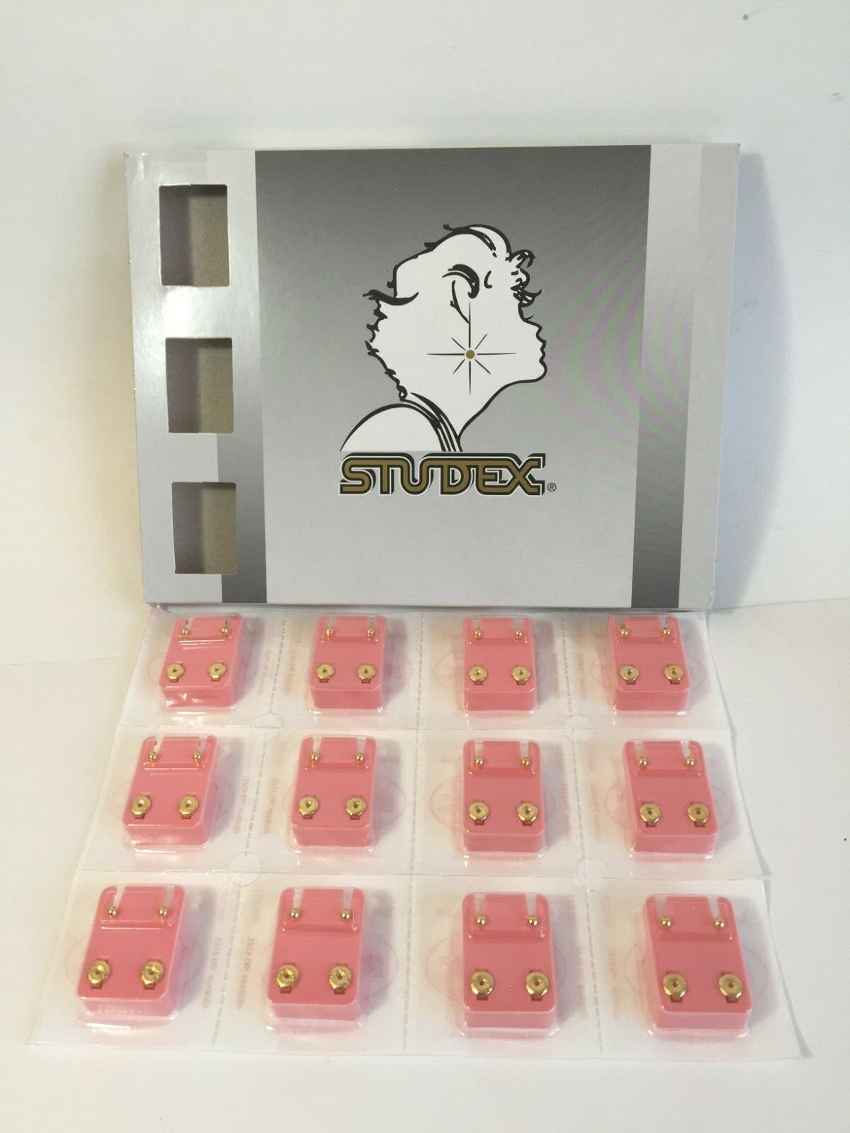 Studex Sterilized Ear Piercing Stud 3mm Ball Mini Gold Plated 12 Pairs M200Y Studex Sterilized Ear Piercing Stud 3mm Ball Mini Gold Plated 12 Pairs M200Y