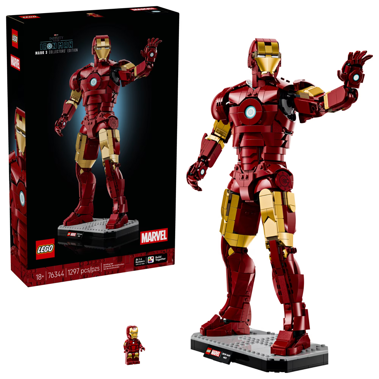 LEGO Marvel Iron Man Mark 3 Armor 76344 Building Set Brand New Sealed NIB